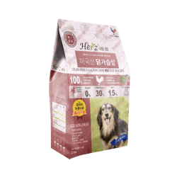 허즈 알러지 눈물사료 미국산 닭가슴살