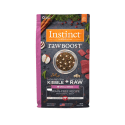 인스팅트 Instinct® Raw Boost® Grain-Free Recipe with Real Beef for Small Breed Dogs