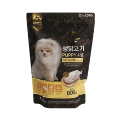 다이소 펫그로우 골드 생닭고기 퍼피