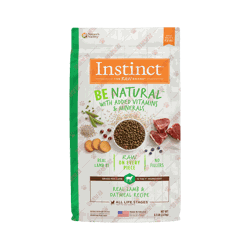인스팅트 Instinct® Be Natural™ Real Lamb & Oatmeal Recipe