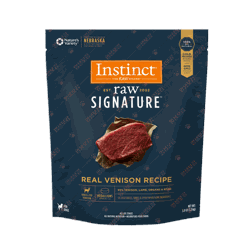 인스팅트 Instinct® Raw Signature™ Frozen Medallions Real Venison Recipe